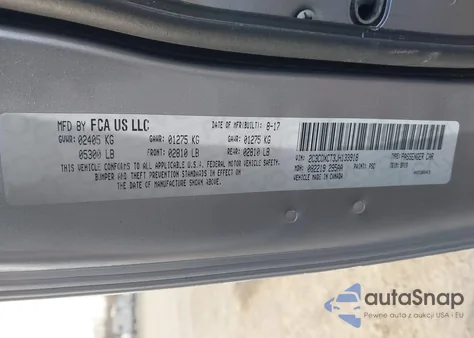 2018 Dodge Charger R/T Rwd из США, поврежденный, VIN 2C3CDXCT3JH133918